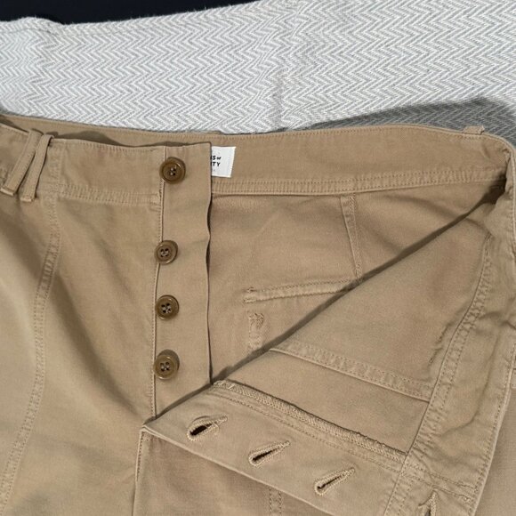 Citizens of Humanity Agni Pants Womens 31 Tan Utility Mid Rise Trouser Cocolette - Picture 14 of 16